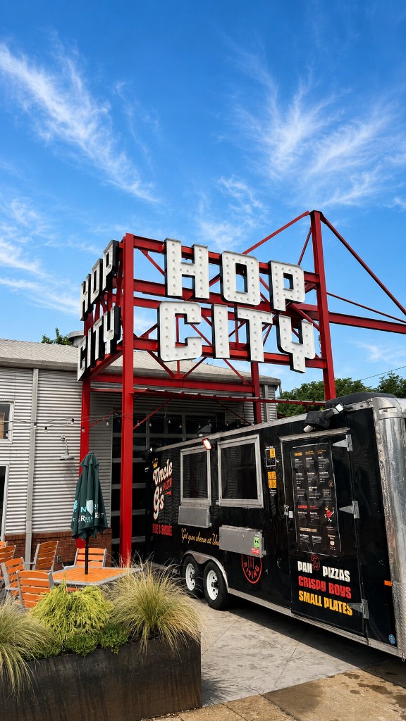 Uncle G's trailer at Hop City