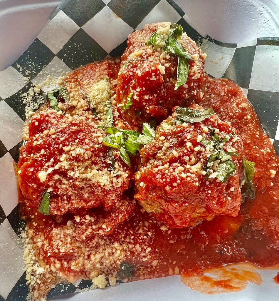 Meatball Marinara from Uncle G's Pizza
