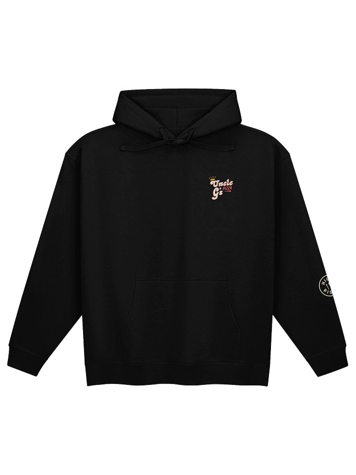 Crown Logo Relaxed Hoodie from Uncle G's Pizza